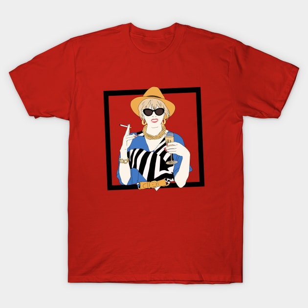 Patsy Stone Abfab aperitif absolutely Fabulous T-Shirt by Mimie20